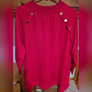 Lane Bryant 3/4 sleeve sweater.